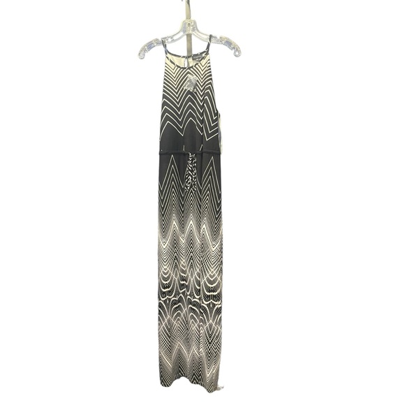 The Limited Dresses & Skirts - The Limited Black Of‎ White Angle Sleeveless Long Maxi Dress